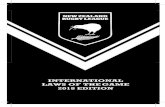 INTERNATIONAL LAWS OF THE GAME 2015 EDITION · Enforce Laws 2. The Referees shall enforce the Laws of the Game and may impose penalties for any deliberate breach of the Laws. He/she