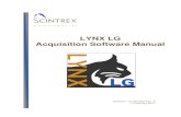 LYNX LG Acquisition Software Manual - Scintrex · The Lynx LG Land Gravity processing software support the new CG-6 Scintrex Autograv system for mineral, oil and gas exploration and
