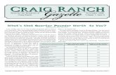 craig ranch gazette CCraigraig rrananCChh…Never should your child give out personal information such as a phone number, address, birthday, school, etc. Netsmartz.org is a fabulous