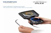 Handheld Videoscope Ul… · It passes our 1.2 m (3.9 ft) drop test, and withstands inspec-tion-site drops and falls. The LCD monitor is equipped with the very strong Gorilla Glass,