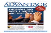 THE WORKPLACE WELLNESS MAGAZINE...Welcome Absolute Advantage is the interactive workplace wellness magazine that helps large and small employers link health and well-being to business