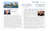 FEI San Diego Chapter Newsletter - Globalview …...de Tocqueville Society and currently serves as a Member of the Sanford Burnham Medical Research Institute Board of Trustees, among