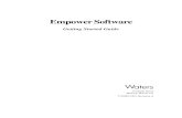 Waters Empower Software - St. Michael's Hospital · Empower Software Getting Started Guide 34 Maple Street Milford, MA 01757 71500031203, Revision A