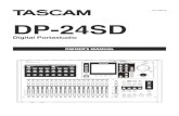DP-24SD OWNER'S MANUAL - TASCAM (日本)...1 Read these instructions. 2 Keep these instructions. 3 Heed all warnings. 4 Follow all instructions. 5 Do not use this apparatus near water.