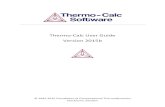 Thermo-Calc User Guide Version 2015b€¦ · • The Thermo-Calc Modules • Displaying Thermo-Calc License Information • Databases • Using This Guide The Thermo-Calc Software