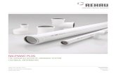 Raupiano Plus Technical Infomation | Rehau | Reece Plumbing · RAUPIANO PLUS is a versatile sound-insulating drainage pipe system for non-pressurised site drainage in accordance with