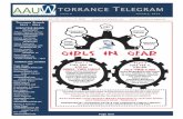 TORRANCE TELEGRAMtorrance-ca.aauw.net/files/2014/01/Jan.14TELEGRAM.pdfAAUW national for her support of AAUW Legal Fund through Legacy Planning. Thanks, Ann, for you dedication to our