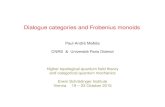 Dialogue categories and Frobenius monoids - IRIFmellies/slides/dialogue-categories-and-frobenius-monoid… · Dialogue categories and Frobenius monoids Paul-André Melliès CNRS &