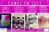 thebakingacademy.idltickets.comcake pops, cookies, cupcakes 10:30 am - 2:30 pm 24th - 27th july $400 per day $ 1400 -4 days r teach inc decorating techniques chocolate plastique, ruffles,