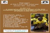 CLUB P.A.N. A conservation education project of the Wild ... · 4.5 Micro-projects – ... P.A.N. pedagogic methodology, mixing teaching and games outdoor was explained. In addition,