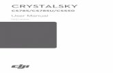 CRYSTALSKY - dl.djicdn.comdl.djicdn.com/downloads/CrystalSky/20180830/Crystalsky_User_Manual_en.pdfAug 30, 2018  · Battery when using the Inspire 2, Phantom 4 charger or Inspire
