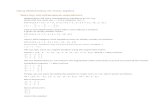 Solving simultaneous equations - University of Washingtoncourses.washington.edu/ph227814/227/A13/notes/Linear1.nb.pdf · Solving simultaneous equations Mathematica will solve simulataneous