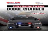Police Lighting Package DODGE CHARGER · D = Red/Clear; E = Blue/Clear; F = Amber/Clear J = Red/Blue; K = Red/Amber; M = Blue/Amber. NEW. Inner Edge ® XLP Front Facing Upper Super-LED