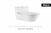 In-Wash Inspira - Reece Group€¦ · In-Wash ® Inspira. Smart ... Visit any one of our 300 showrooms around Australia for all the latest products, concepts and inspiration to make
