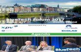 BlueTech Forum 2017€¦ · of the 4th industrial revolution and the Internet of Water (IoW). Confirmed showcase companies include: • Oxymem: a leading innovator in the area of