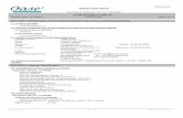 OASE GmbH Safety Data Sheet · Safety Data Sheet OASE GmbH 57758 SprayBond 500 ml Revision date: 19.10.2017 Product code: Page 3 of 13 In case of accident or unwellness, seek medical