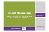 Monster Social recruiting aidp 30mar.pptx [Read-Only] · Social Redemption: anche annunci e CV – i classici strumenti Monster – possono integrare funzionalità dedicate ai social