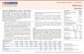 NEUTRAL Copra deflation saves the day INDUSTRY FMCG CMP ... - 2QFY20 - HDFC sec... · Saffola oil grew by 5/1% in value/volume terms. Saffola’s recovery remains a struggle despite