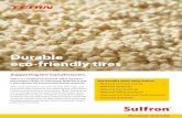 Durable eco-friendly tires - Teijin Aramid · Durable eco-friendly tires Supporting tire manufacturers Sulfron is a modified aramid-based rubber ingredient that is highly suitable