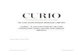 HILTON WORLDWIDE MANAGE LIMITED CURIO - A COLLECTION …corp.hiltonmanage.com/.../2018/07/2018-Mexico-Curio... · curio - a collection by hilton franchise disclosure document mexico