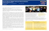Kurri Kurri High School Newsletter · an Interact group here at Kurri Kurri High School. Interact is a Rotary group for High School students to join together to tackle the issues