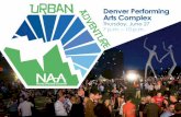 Thursday, June 27 7 p.m. – 10 p.m. · Thursday Night Party Sponsors Shuttle service will be provided to/from shuttle hotels and the Denver Performing Arts Complex (DPAC). 6:30 p.m.