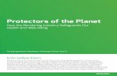 Protectors of the Planet€¦ · A complete biosecurity program is critical to maintaining a safe and secure food chain. Biosecurity involves any management practice or systematic