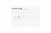 Benchmarking Lecture VUWmoriarty.biz/Resources/Benchmarking Lecture VUW.pdf · Xerox1979 - key adopter of benchmarking (Zairi & Ahmed, 1999) Deming’s Quality Management Theory (1986)