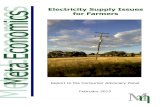 Energy Consumers Australia - Electricity Supply …...Chapter 1 Electricity usage in Australian agriculture 1.1 Broadacre and dairy industries .....7 1.2 Other agricultural 1.3 Importance