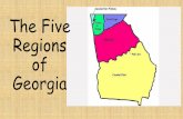 The Five Regions of Georgia - mrsevanspooler.weebly.commrsevanspooler.weebly.com/uploads/5/3/8/8/5388818/...Regions of Georgia . Coastal Plain Habitat •Flat, Grassy Plains •Coast