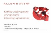 Online enforcement of copyrightfordhamipinstitute.com/wp-content/uploads/2015/08/... · Enforcement Directive Recital 59 – In many cases such intermediaries are best placed to bring
