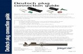 Deutsch plug connection guide - Jaycar€¦ · that the short case will be considered the Deutsch PLUG, with female pin connections, and would be the detachable part of your setup