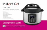 Getting Started Guide - instantpot.com.au · • Getting Started Videos. 3 Initial Setup •ead all Important Safeguards before use. Failure to R do so. may result in property damage