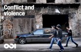 Conflict and violence · Armed conflict and violence are increasingly complex, dynamic and protracted. The impacts ... from humanitarian access in Syria to private sector engagement