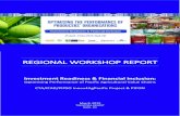 REGIONAL WORKShop REPORT€¦ · ICT Information Communication Technology IFAD International Fund for Agricultural Development IDCFW Inclusive Development Credit Facility for Women