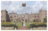 Muncaster€¦ · Your wedding at Muncaster will be as individual as you are. Whether it ... We also have a number of self catering cottages in Ravenglass which can accommodate another