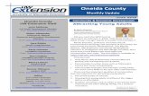 Oneida ounty - Division of Extension€¦ · Oneida ounty Monthly Update June 2018 Page 1 Did you catch the WPR entral Time story on February 7, 2018, “UW Study Looks at What Draws