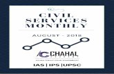 CIVIL SERVICES MONTHLY · CIVIL SERVICES MONTHLY INTERNATIONAL India to remain fastest growing major economy till 2019-20 1 4th Asian Electoral Stakeholders Forum Held in Colombo,