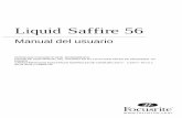 Liquid Saffire 56 - casaveerkamp · La unidad Liquid Saffire 56 requiere alimentación externa a través del cable de alimentación suministrado, y 56 se entrega con un cable FireWire