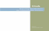 Reporting Specifications for Communicable Diseaseshealth.utah.gov/epi/reporting/Reporting_Specifications_Manual_2.1.pdf · 01/11/2019  · Organisms: Haemophilus influenzae Reportable
