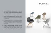 DUNAS XS - paymobiliario.es€¦ · por Christophe Pillet. La collection de fauteuils DUNAS XS est née de la recherche d’un design transversal, qui puisse habiter les espaces et