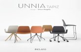 UNNIATAPIZ - mobilier-bureau.org · Simon Pengelly Designed by Simon Pengelly, the UNNIA TAPIZ collection encompasses all the upholstered versions in the UNNIA family, thus completing