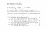 Photon IR Laser Photophysics Photochemistry. Vdownloads.hindawi.com/archive/1984/412913.pdf9.1. MethodsofIRLaser Photochemistry 54 9.1.1. Degree ofvibrational nonequilibrium 54 9.1.2.