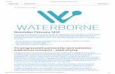 waterborne transport - state-of-play Co-programmed ......In January, the Waterborne TP continued with the preparation of the candidate Co-Programmed Partnership zero-emission waterborne