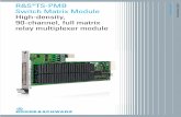 Product Brochure (English) for R&S®TS-PMB …...Test & Measurement Product Brochure | 02.00 R&S®TS-PMB Switch Matrix Module High-density, 90-channel, full matrix relay multiplexer