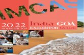 20.22 India goA€¦ · Exhibitor guidE India goA key moments getting to know us 9 AM onwards 9LNPZ[YH[PVU IHKNL WPJR \W 11 AM - 6.30 PM Conference & exhibition 11 AM - 1 PM Video