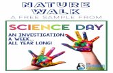 Nature Walk - The Science Penguin€¦ · Learn more about Science Day on TpT