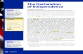 The Declaration of Independence - 8-Dopheide U.S. …8dopheide.weebly.com/uploads/2/0/7/5/20754670/copy_of...Vocabulary rectitude rightness THE AMERICAN REVOLUTION 125 The Congress