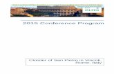 2015 Conference Program - ISLPED · NXP Semiconductors, and Prof. Naresh Shanbhag from the University of Illinois, Urbana Champaign. Four Invited Plenary Talks on a variety of emerging