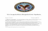 VA Acquisition Regulation UpdateVA Acquisition Regulation Update August 15, 2019 Number 2008-16 1. Material Transmitted: The attached pages contain interim revisions issued via an